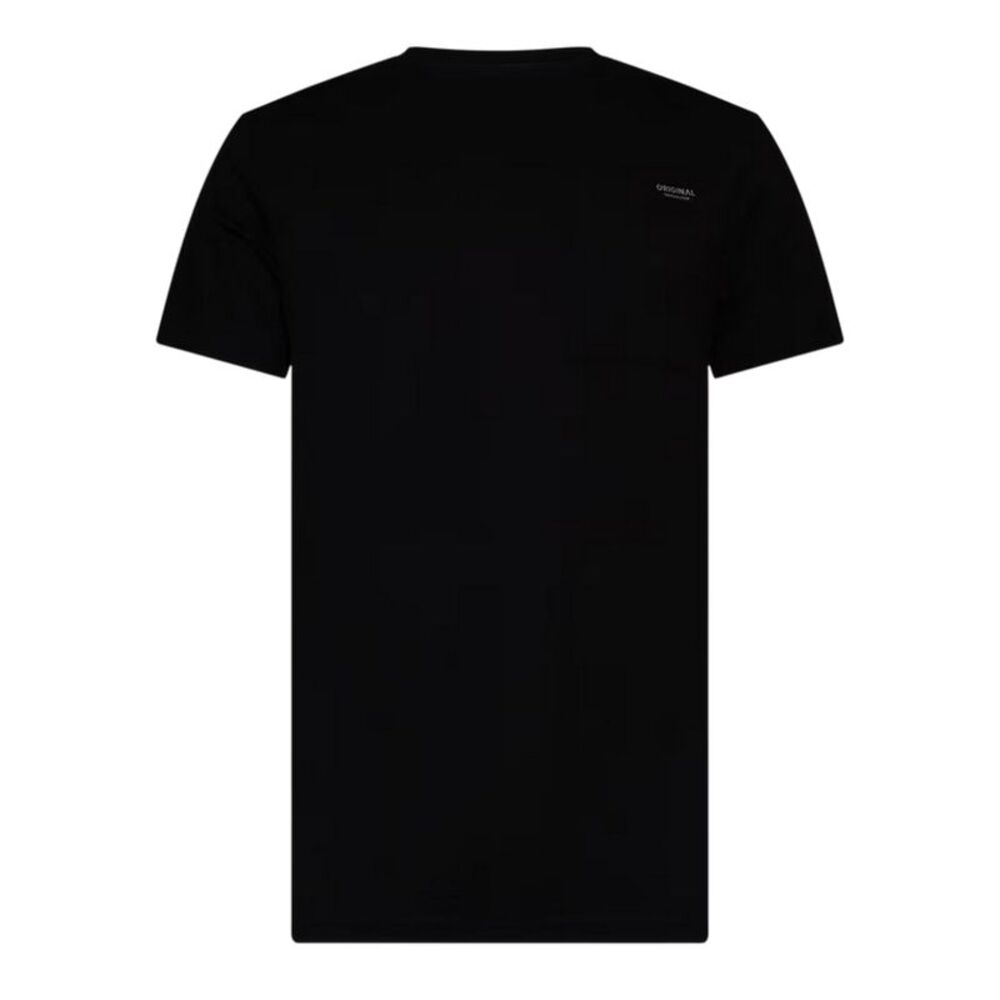 Crosshatch Mens Portville T-Shirt / Black